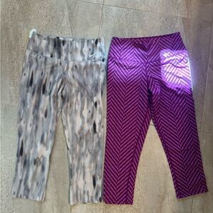Nike cropped leggings dry-fit set of two
